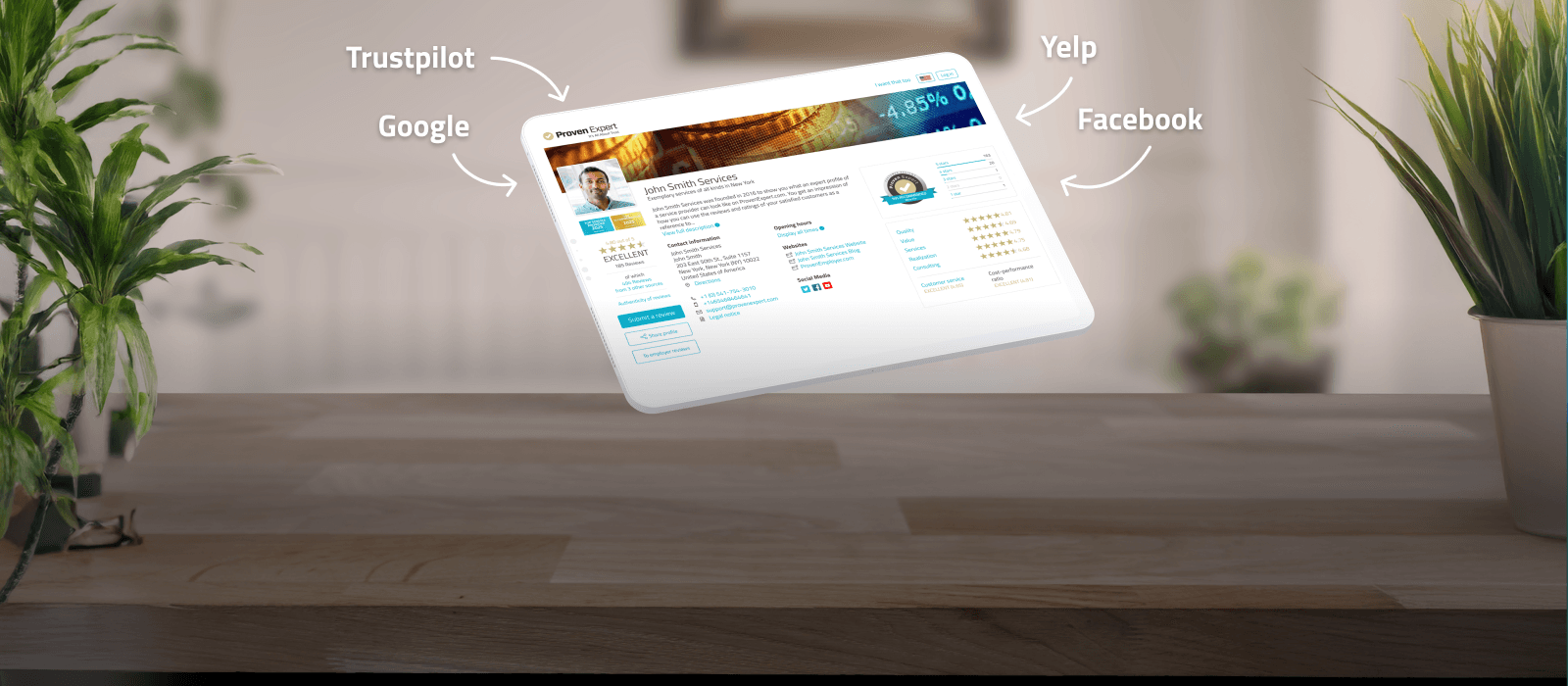 Customer review platforms
