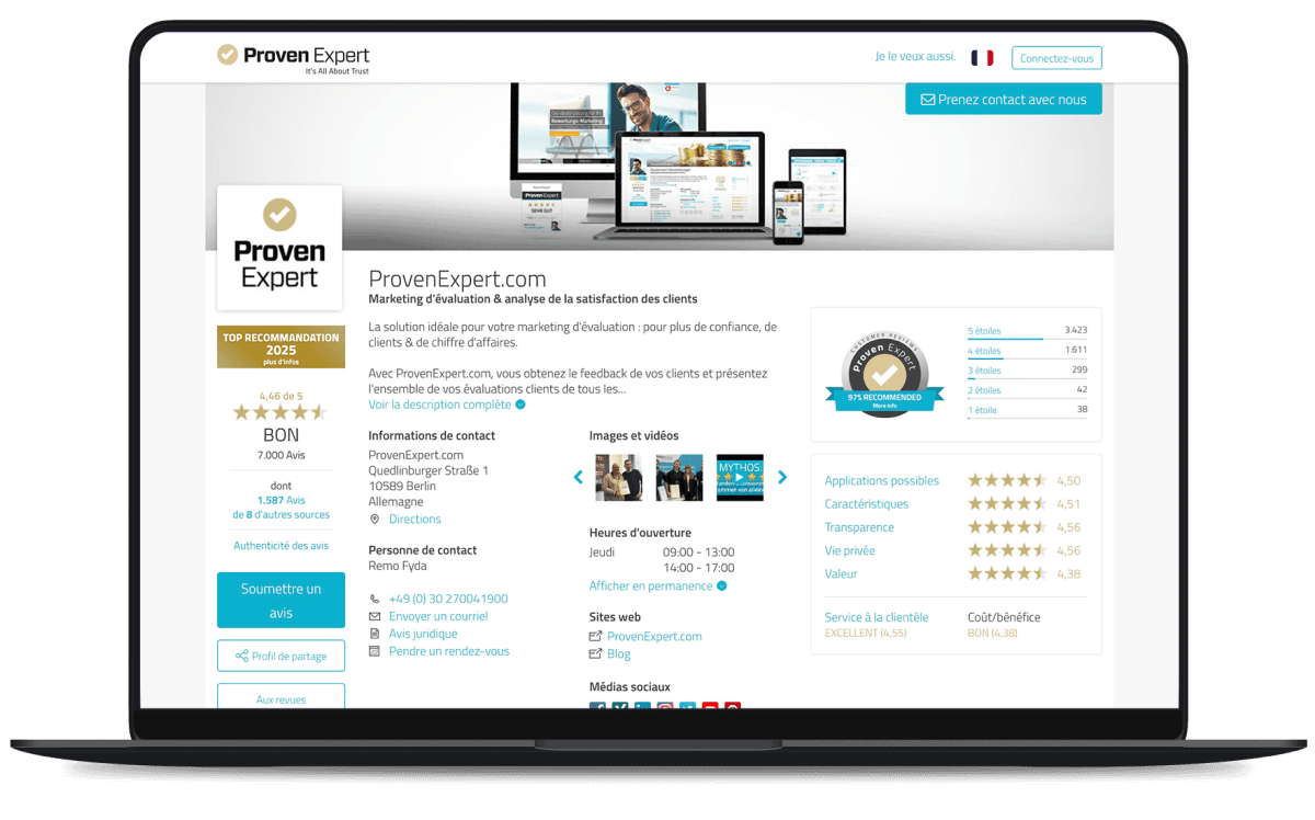 Customer reviews