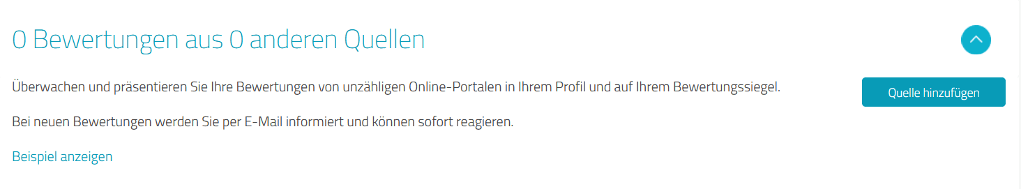 Schritt 1: Klicke auf die Schaltfläche "Profil hinzufügen"
