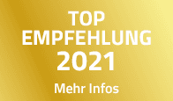 TOP-EMPFEHLUNG 2021