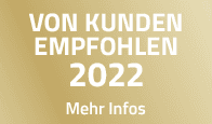 VON KUNDEN EMPFOHLEN 2022