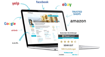 Mehr Bewertungen, alles in einem Ort