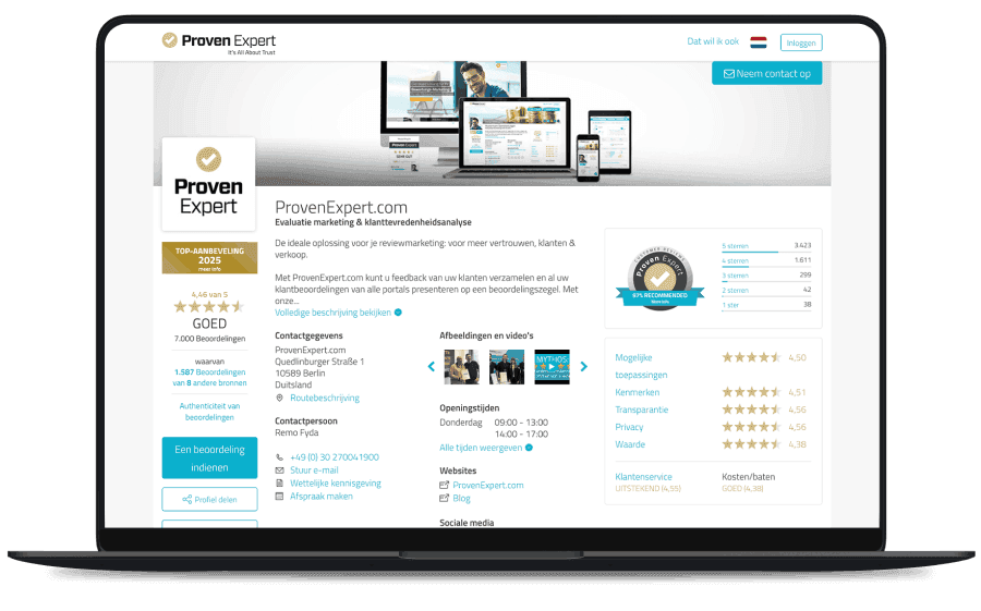ProvenExpert.com profiel